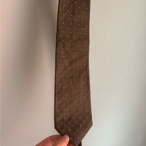 Hugo Boss Brown Textured Men's Tie